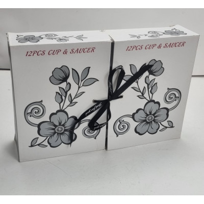 Puodelis su lėkštute 6asm (8 cm) 6