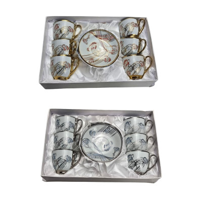 Puodelis su lėkštute 6asm (8 cm) 1
