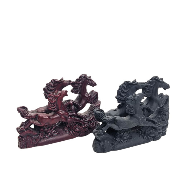 Statulėlė Trys bėgantys žirgai (14.5*4.5, H10)