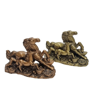 Statulėlė du arkliai (6.5 cm)