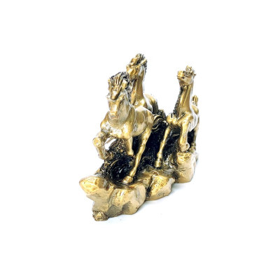 Statulėlė Trys bėgantys žirgai (14.5*5.5, H9) 3