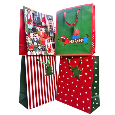 Kalėdinis maišelis dovanoms (26,4*33*13,7 cm)