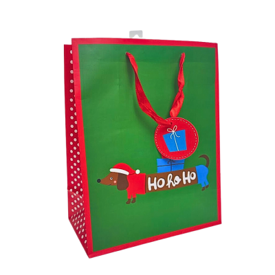 Kalėdinis maišelis dovanoms (26,4*33*13,7 cm) 2