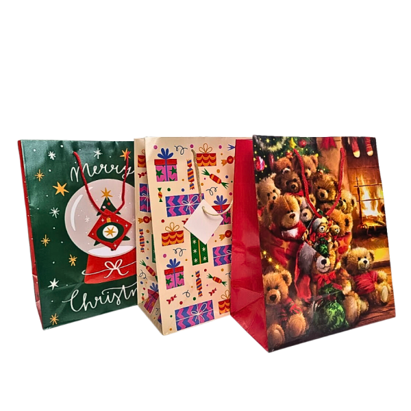 Kalėdinis maišelis dovanoms (33*26,5*13,7 cm)