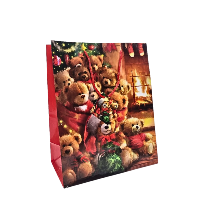 Kalėdinis maišelis dovanoms (33*26,5*13,7 cm) 3