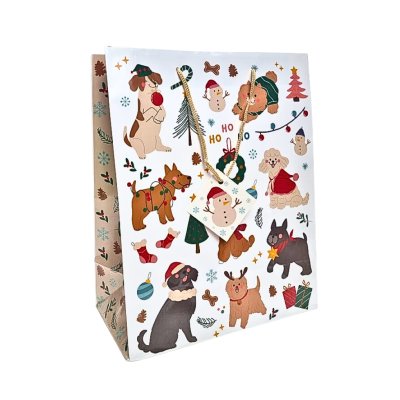 Kalėdinis maišelis dovanoms (33*26,5*13,7 cm) 8