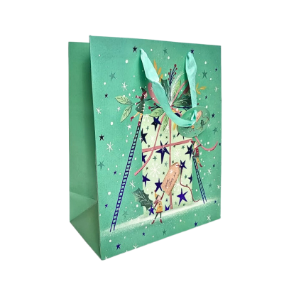 Kalėdinis maišelis dovanoms (33*26,4*13,7 cm) 4