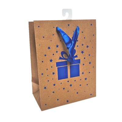 Kalėdinis maišelis eko (17,8*22,8*9,8 cm) 2