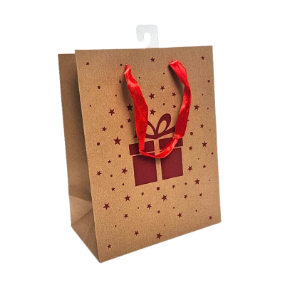 Kalėdinis maišelis eko (17,8*22,8*9,8 cm) 4