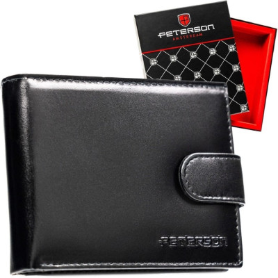 Vyriška piniginė Peterson (12,5x10x2 cm)