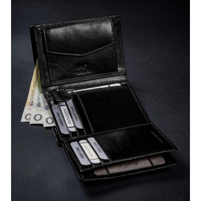 Vyriška piniginė (12.5x9.5x3 cm) 3
