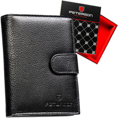 Vyriška piniginė Peterson (12.5x9.5x2 cm)