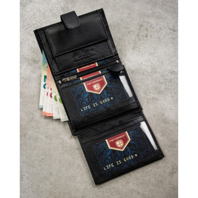 Vyriška piniginė Peterson (12.5x9.5x2 cm) 4