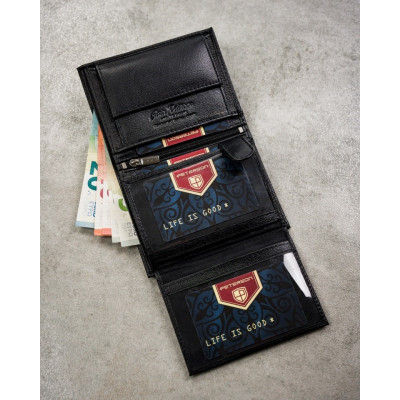 Vyriška piniginė Peterson (12.5x9.5x2 cm) 4