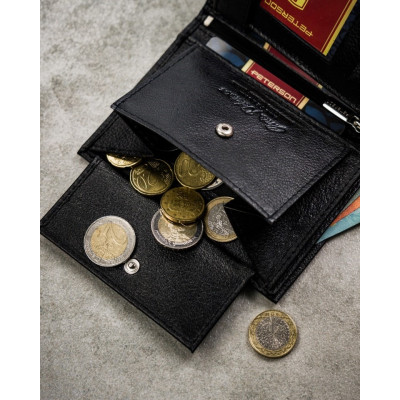 Vyriška piniginė Peterson (12.5x9.5x2 cm) 6