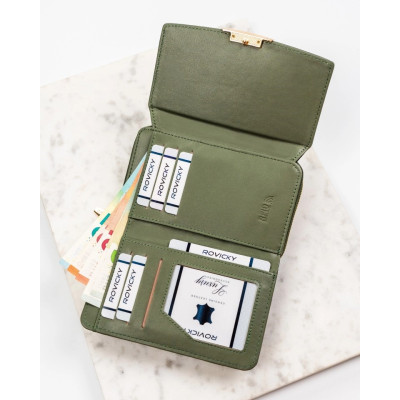 Moteriška piniginė Rovicky (9.5x15x3 cm) 4