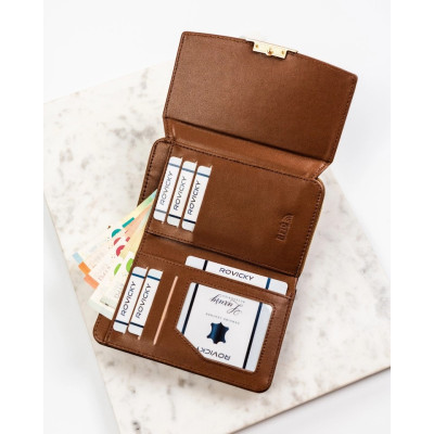 Moteriška piniginė Rovicky (9.5x15x3 cm) 3