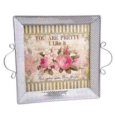 Padėklas metalinis (34*34cm)