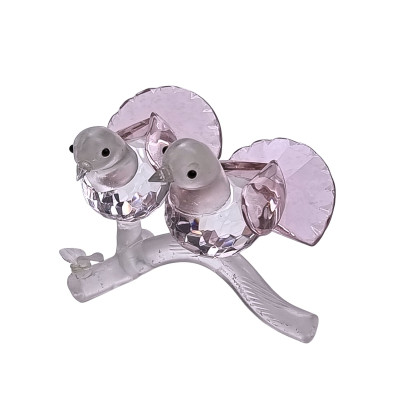 Statulėlė stiklinė - 2 balandžiai (8cm) 4