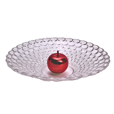 Stiklinė lėkštė padėklas (D29 H6.5) 2