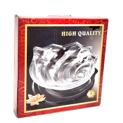 Stiklinė lėkštė padėklas (20.5*17 H3) 4