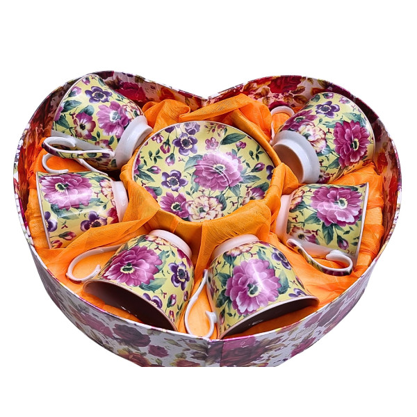 Puodelių rinkinys 6 asm (7,5 cm)