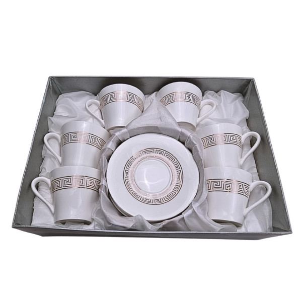 Puodelių rinkinys 6 asm (8 cm)