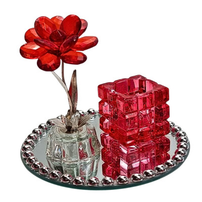 Stiklinė žvakidė (4.7*4.7 H4.5cm) 5