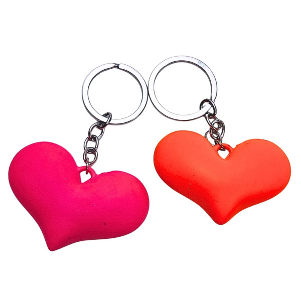 Raktų pakabukas širdelė (6 cm)