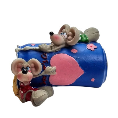 Taupyklė skardinė su pelėmis (14cm)