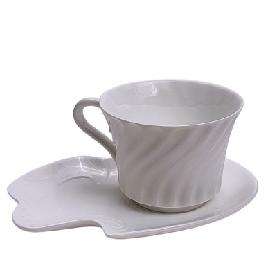 Puodelis su lėkštute (6 cm)