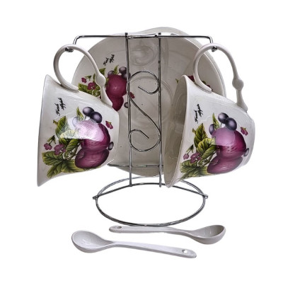 Puodelis su lėkštute 2 asm 2