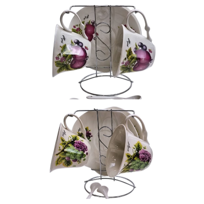 Puodelis su lėkštute 2 asm