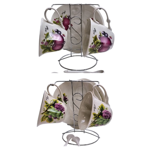 Puodelis su lėkštute 2 asm