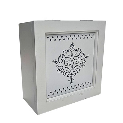 Medinė dėžutė arbatai (18*18 H8 ) 2