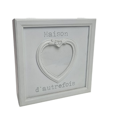 Medinė dėžutė arbatai (24*24 H8) 2