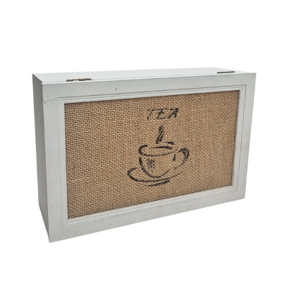 Medinė dėžutė arbatai (25x16x8cm) 3