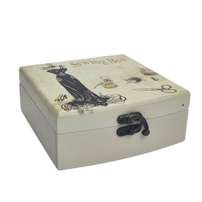 Dėžutė siuvimo reikmenims 40604 (15*14.5 H6.5) 3