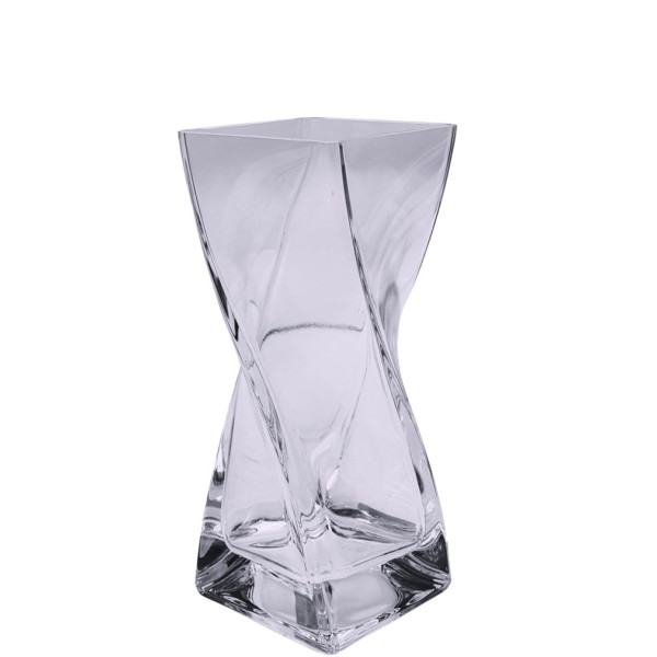 Vaza stiklinė (8*8 H19.5cm)