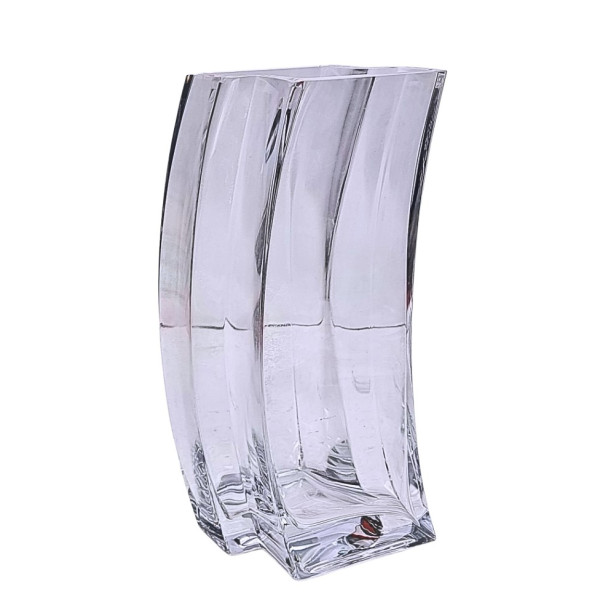 Vaza stiklinė (11*8 H26cm)