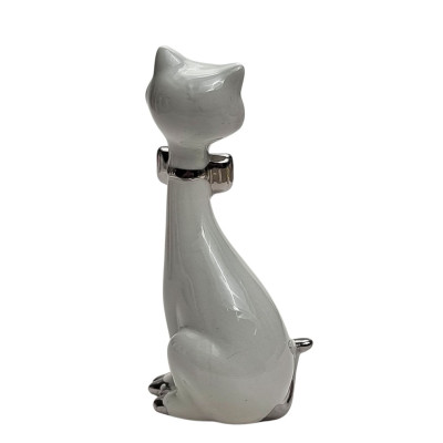 Porcelianinė statulėlė kačiukas (8.5*6.5 H16cm) 2