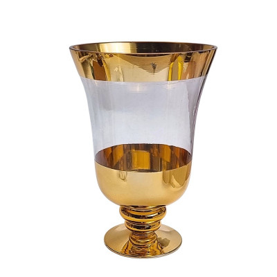 Vaza stiklinė (D15 H25.5cm)