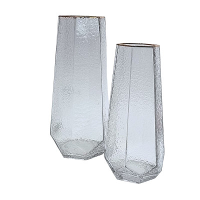 Vaza stiklinė (D14 H30cm) 2