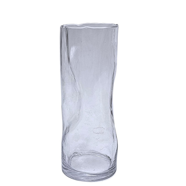 Vaza stiklinė (D10 H25cm)