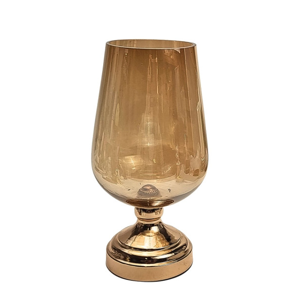 Vaza stiklinė (D15 H29cm)