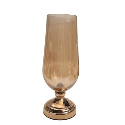 Vaza stiklinė (D12 H33cm)