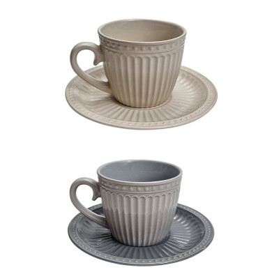 Puodelis su lėkštute (7 cm)