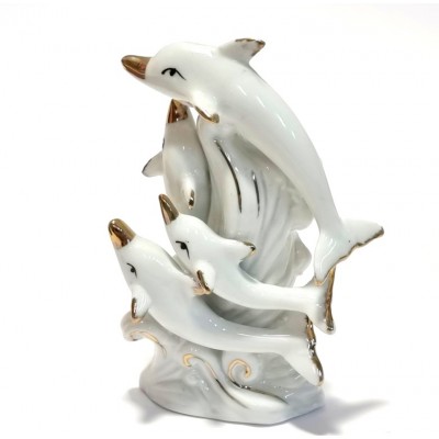 Porcelianiniai delfinai (11cm) 1