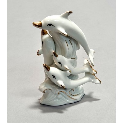 Porcelianiniai delfinai (11cm) 2