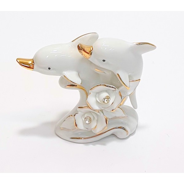 Porcelianiniai delfinai (10cm)